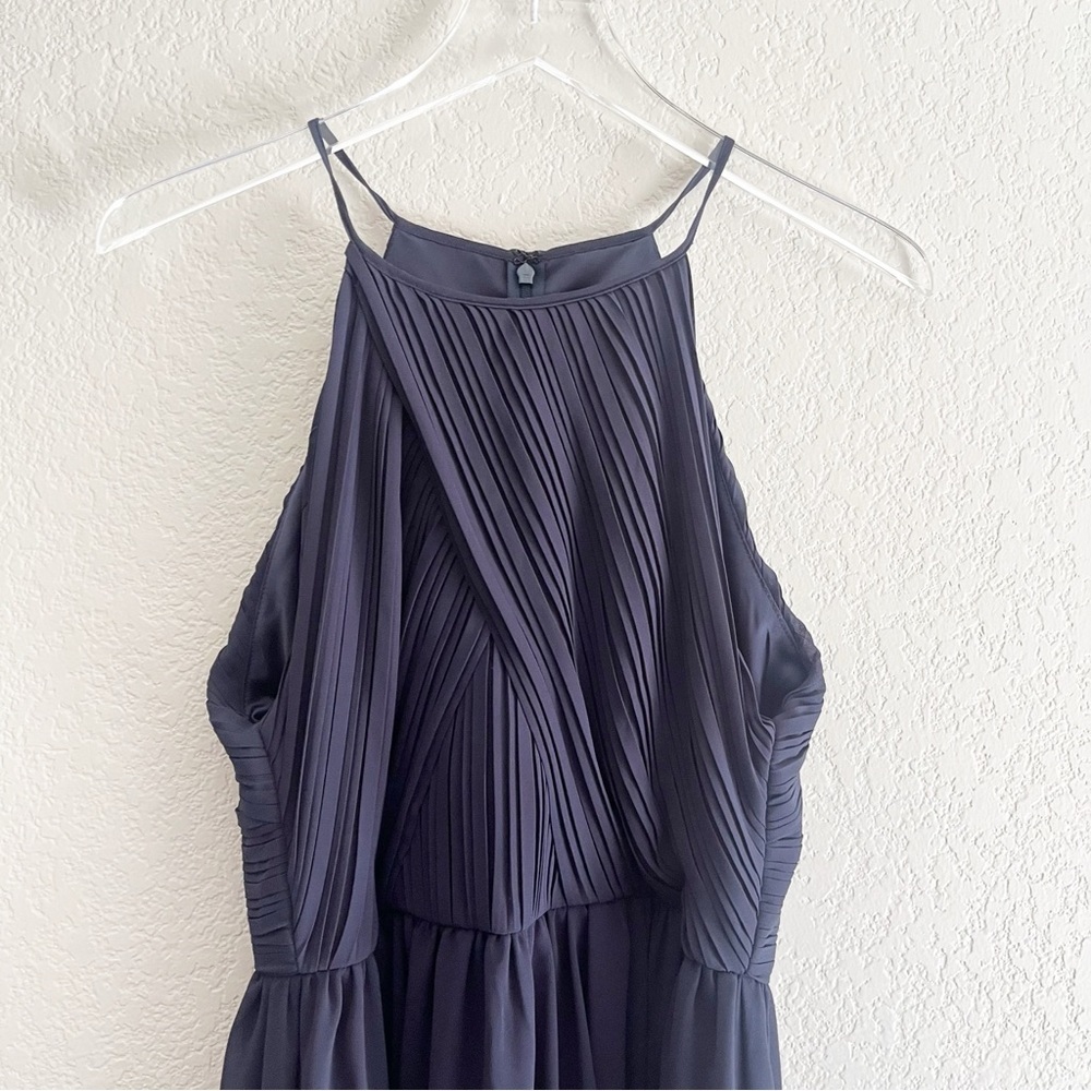 ANTHROPOLOGIE BHLDN Madrie Maxi Dress in Midnight Size 12 - Picture 6 of 15